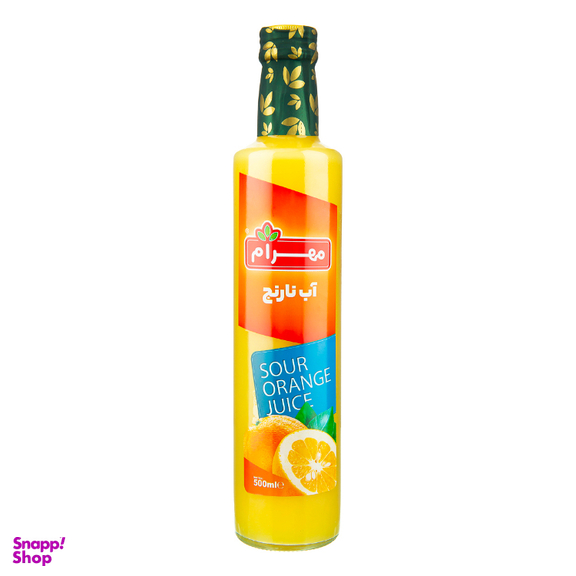 آب نارنج مهرام حجم 500 میلی لیتر