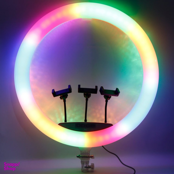 رینگ لایت 22 اینچ روس مدل RGB LED 3D-56
