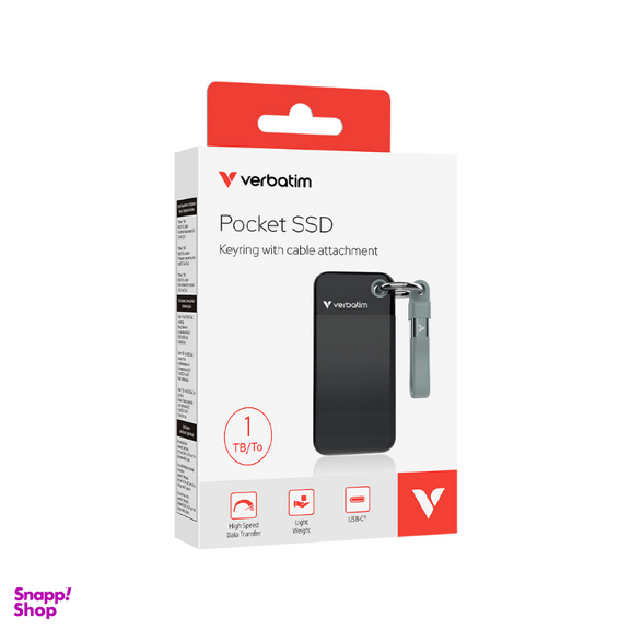 حافظه SSD ورباتیم مدل Pocket ظرفیت 1 ترابایت