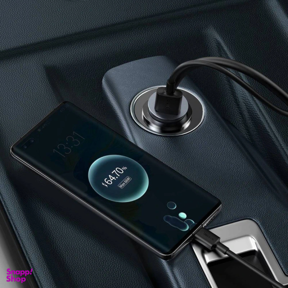 شارژر فندکی 120 وات بیسوس مدل CCBT-B0G