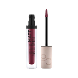 رژ لب مایع کاتریس مدل Matte Ink Pro شماره 100 رنگ قرمز تیره