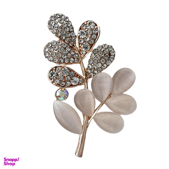 گل سینه زنانه مدل برگ کد G4073