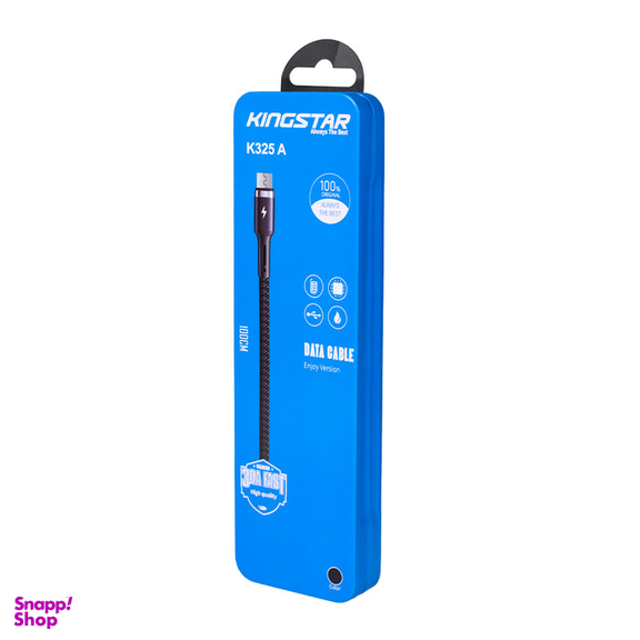 کابل تبدیل USB به microUSB کینگ استار مدل K325A طول 1 متر