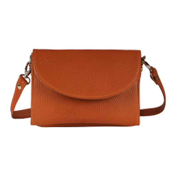 کیف دوشی چرم طبیعی زنانه آروین چرم کد AR-116