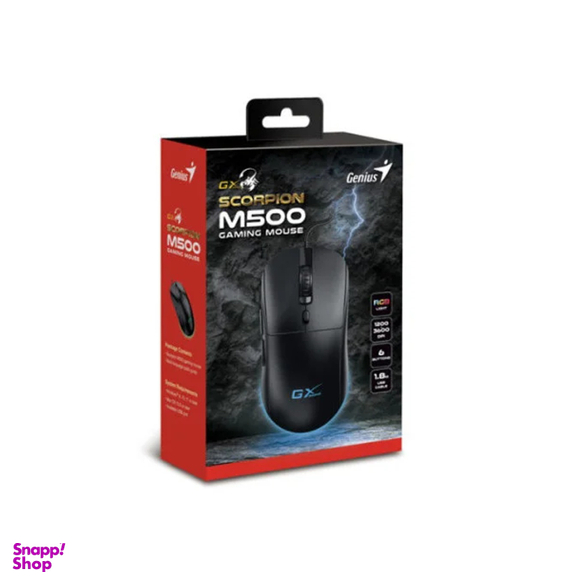 ماوس باسیم مخصوص بازی جنیوس مدل Scorpion M500