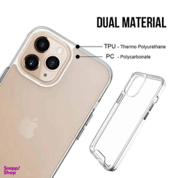 کاور گوشی موبایل اسپیس کالکشن مدل TRANSPARENT PC مناسب برای اپل iPhone 14 Pro Max