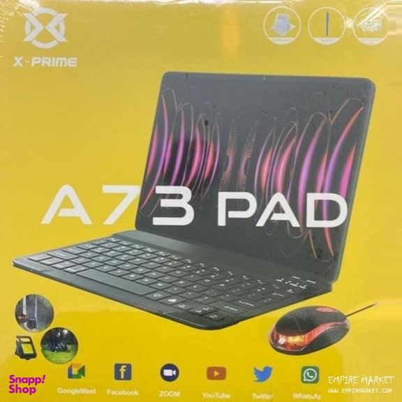تبلت 10 اینچ ایکس پرایم مدل A73 PAD ظرفیت 256 گیگابایت رم 6 گیگابایت