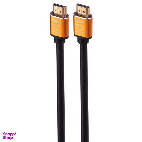 کابل HDMI رویال مدل 19in1 4K طول 3 متر
