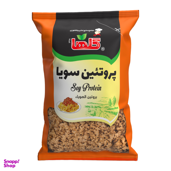 پروتئین سویا گلها وزن 800 گرم بسته بندی سلفون