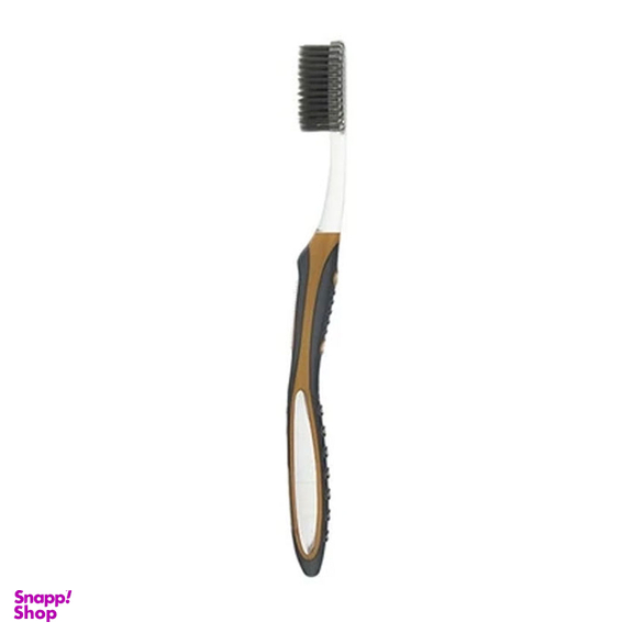 مسواک کانفیدنت مدل Golden Charcoal با برس نرم