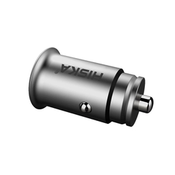 شارژر فندکی 18 وات هیسکا مدل HCC-308 به همراه کابل تبدیل USB-C