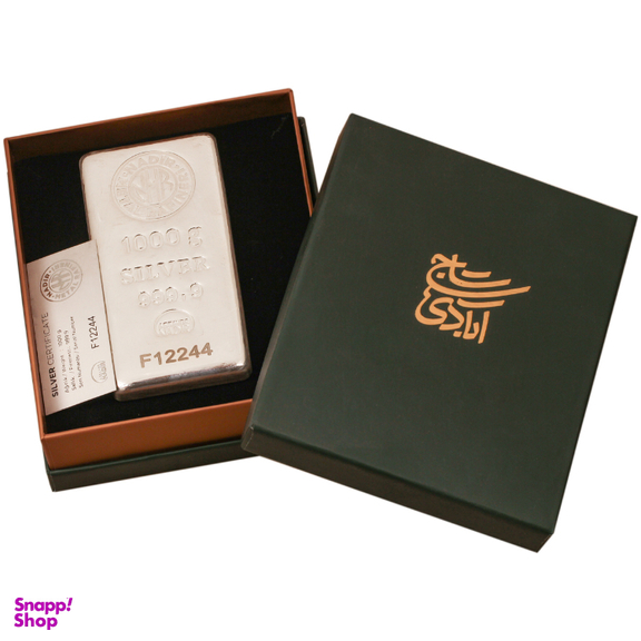 شمش نقره گالری تاج آبادی مدل T-1000