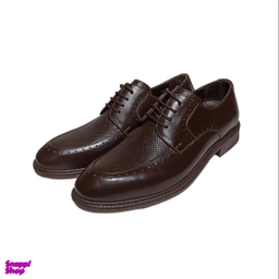 کفش چرم طبیعی مردانه ملی مدل مولوی کد m001