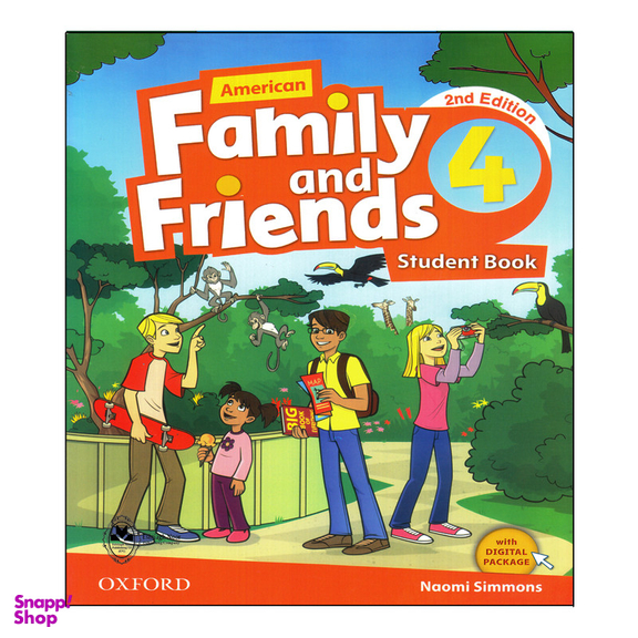 کتاب Family And Friends 4 Second Edition اثر Naomi Simmons انتشارات اشتیاق نور به همراه سی دی