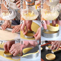 قالب رینگ تارت به گز مدل دایره کد 9