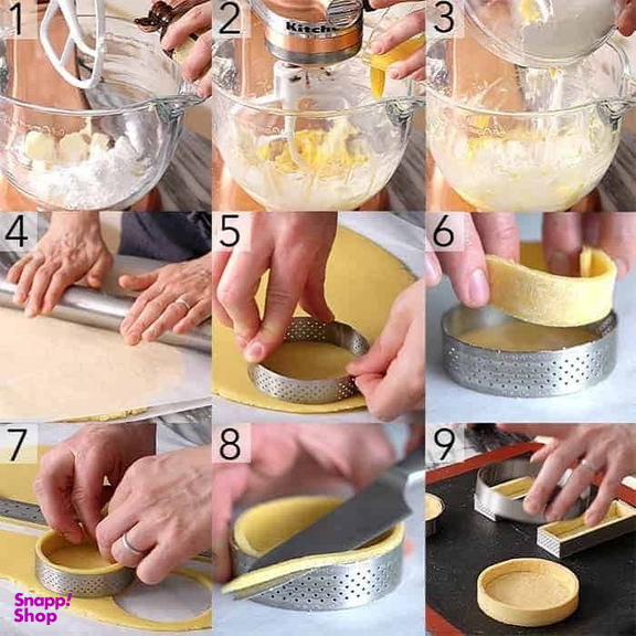 قالب رینگ تارت به گز مدل دایره کد 9