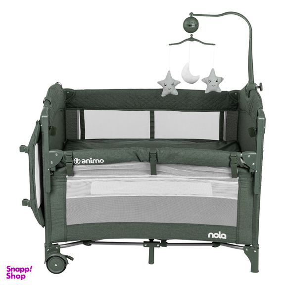 تخت و پارک بازی آنیمو مدل NOLA