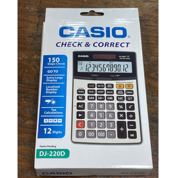 ماشین حساب طرح کاسیو مدل DJ-220D