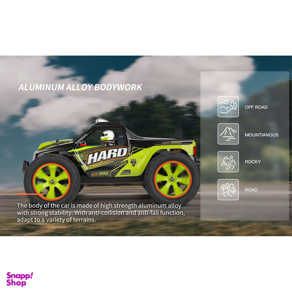 ماشین بازی کنترلی دبلیو ال تویز مدل GoolRC 144002 RC Car