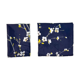 سرویس ملحفه مدل زنبق کد 008 یکنفره 2 تکه