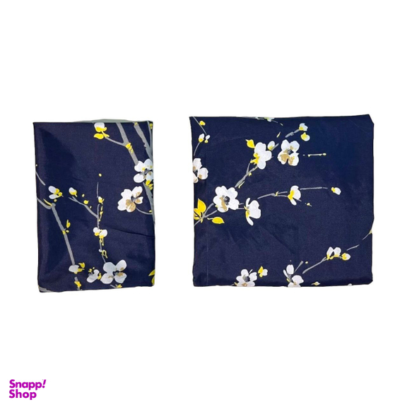 سرویس ملحفه مدل زنبق کد 008 یکنفره 2 تکه