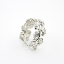 انگشتر زنانه مدل برگ زمستانی