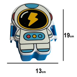 ظرف غذا کودک طرح فضانورد مجموعه 3 عددی