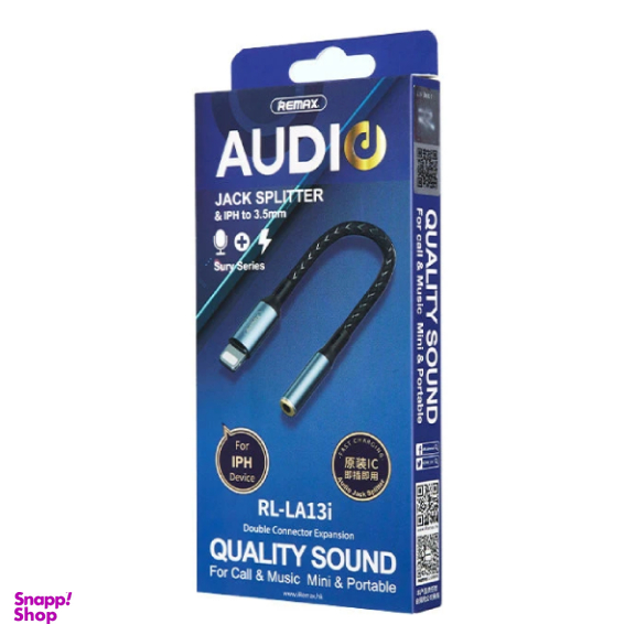 مبدل Lightning به Jack 3.5mm ریمکس مدل La13i