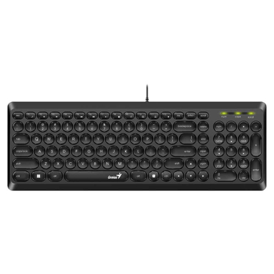 کیبورد با سیم جنیوس مدل SlimStar Q200
