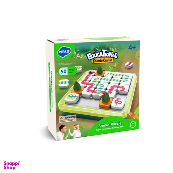 بازی آموزشی پازل مدل مار هولا کد E7983