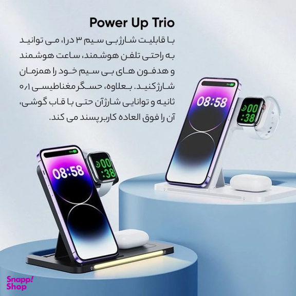 شارژر مغناطیسی ریمکس مدل RP-W70