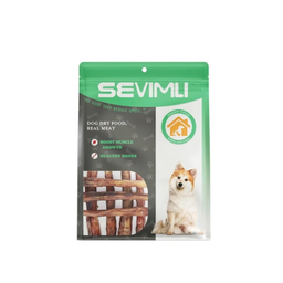 تشویقی سگ سویملی مدل ارگانیک طعم نرینه گاو وزن 100 گرم