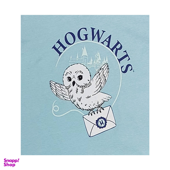 ست تیشرت آستین کوتاه و شلوارک راحتی پسرانه هری پاتر مدل 6330 رنگ آبی