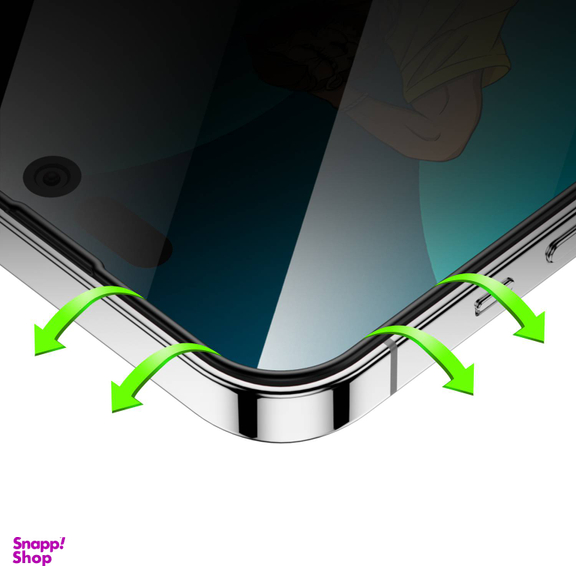 محافظ صفحه نمایش حریم شخصی گرین مدل Silicone Privacy-HD Plus مناسب برای گوشی موبایل اپل iPhone 14 Pro