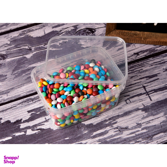 ظرف نگهدارنده فریزری مایکروویوی پولاد پویش گنجایش 500 سی سی کد 41 مجموعه 20 عددی