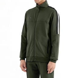 سویشرت ورزشی مردانه مدل GD-17189169 رنگ سبز تیره