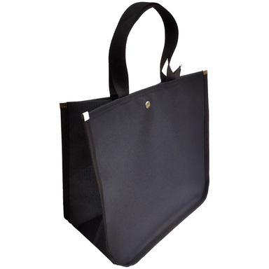 ساک دستی زنانه مدل دکمه ای کد 1 رنگ مشکی