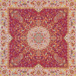 رومیزی ترمه طرح افشاری مدل زربافت