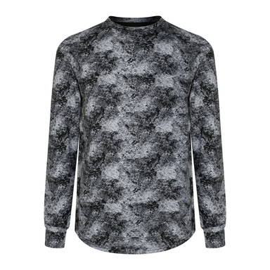 تیشرت آستین بلند مردانه طرح سنگی مدل 199332