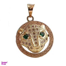 پلاک طلا 18 عیار زنانه اپال گلد مدل پنتر الماسی سفید 0151