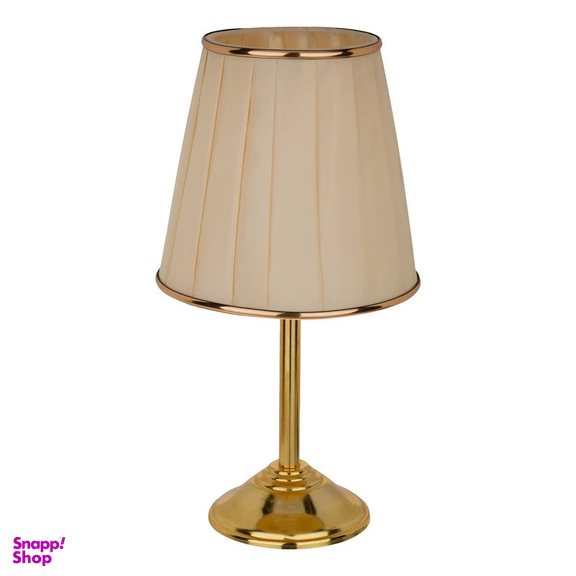 آباژور رومیزی نورهام مدل NHM-GOLDSILVERY-15