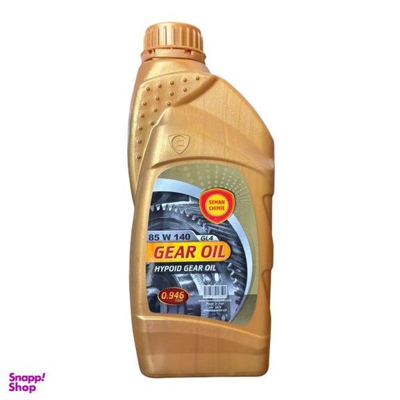 روغن گیربکس سمن شیمی مدل 85W140 GL4 حجم 0.946 میلی لیتر