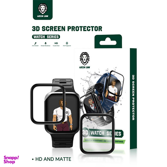 محافظ صفحه نمایش گرین مدل 3D Watch مناسب برای اپل واچ سایز 42 میلی متر