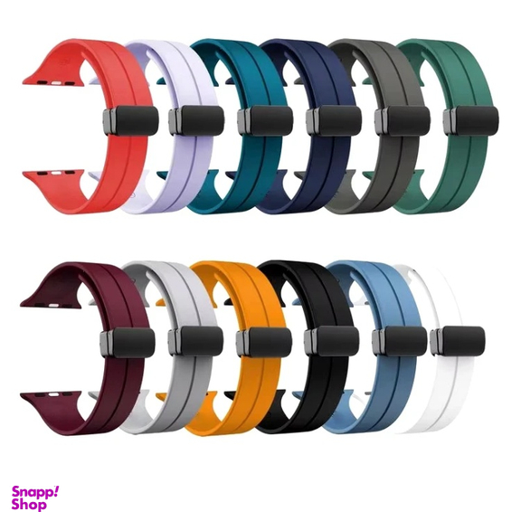 بند ساعت هوشمند گوف مدل Silicone مناسب برای اپل واچ سایز 42/44/45/49 میلی متر