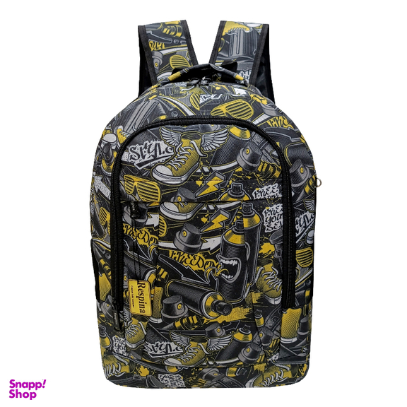 کیف مدرسه پسرانه رسپینا طرح اسپری به همراه جامدادی