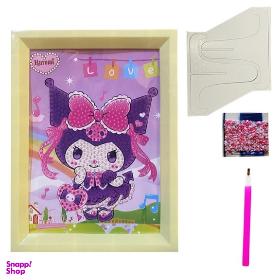 نقاشی الماسی طرح کرومی مدل قابدار کد5