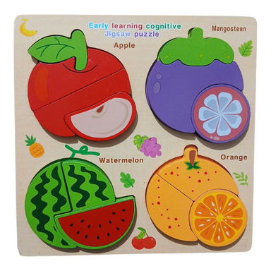 پازل آموزشی مدل آموزش های اولیه طرح میوه ها