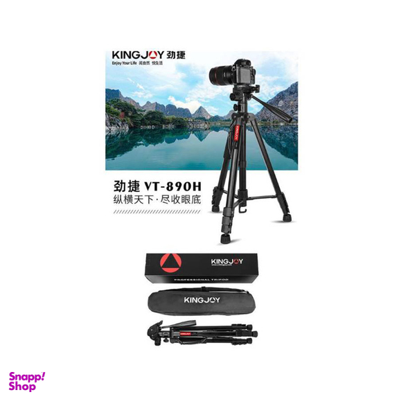 سه پایه دوربین عکاسی کینگ جوی مدل VT890H
