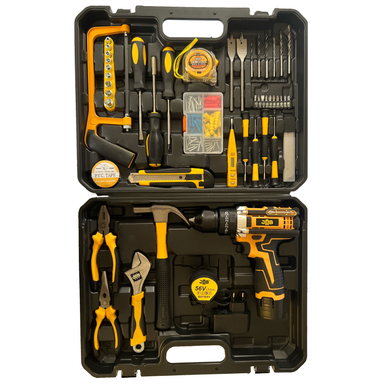 ست پیچ گوشتی شارژی جاب مدل JB-3010 مجموعه 170 عددی