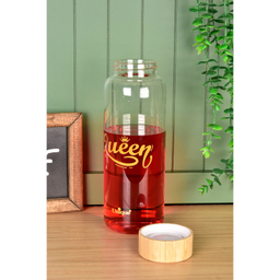 بطری آب یونیک طرح queen کد 3058-4 گنجایش 1.03 لیتر